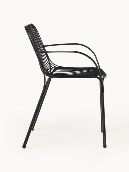 Set da 2 – 1 acquistato = 2 ricevuti Sedia da giardino Hiray con braccioli